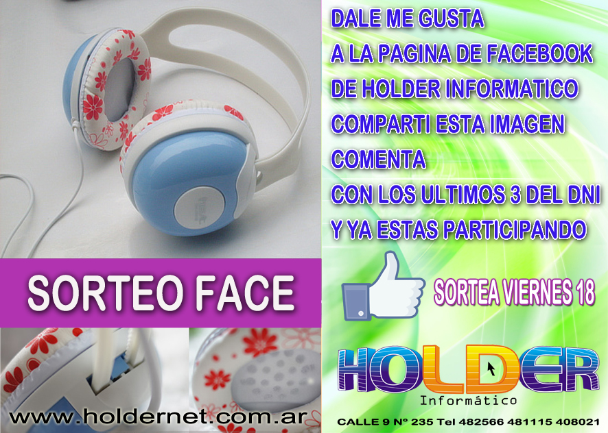sorteo face copia