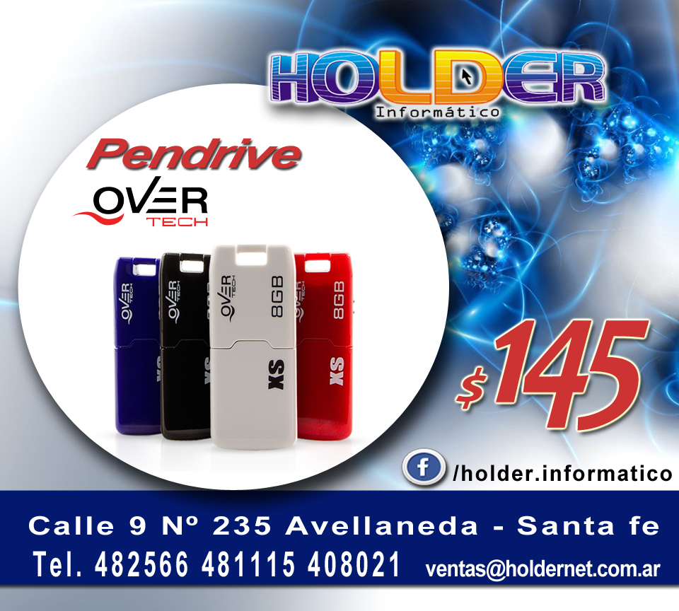 Pendrive PO-06 16GB OVERTECH copia